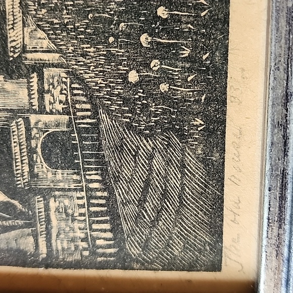 Rare print from Polish Female Artist - Picture 2 of 3